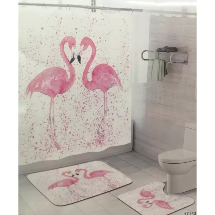 Мобильный стул для туалета и ванны flamingo