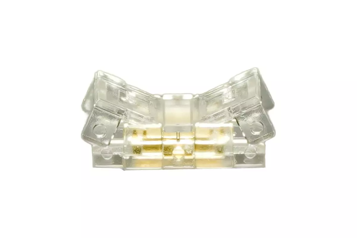 Коннектор для соединения одноцветной светодиодной ленты 8мм прямой Feron 48277