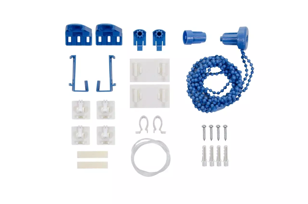 Рулонная штора mj 130 (126)*160 см синий Магеллан