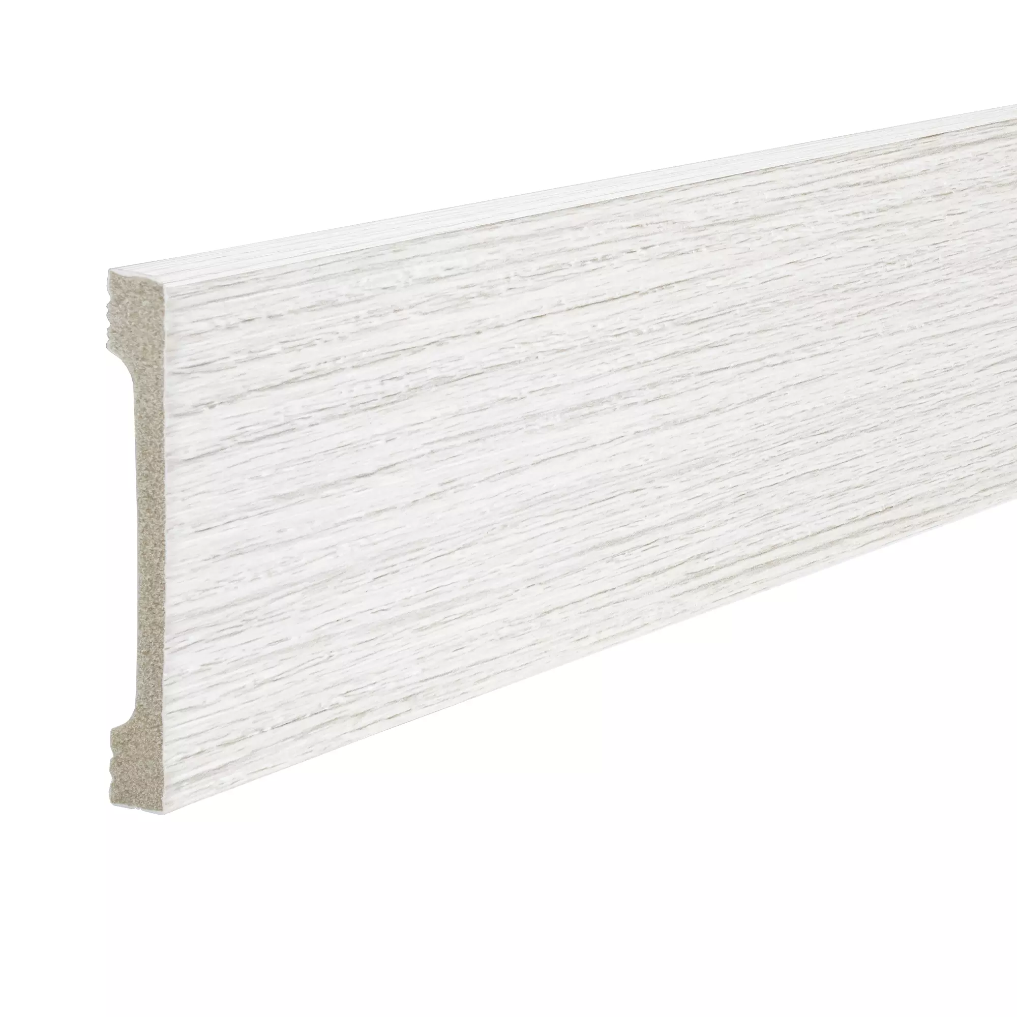 Плинтус напольный Grace PS WOOD MK 80L.08 2000х80х11 мм Дуб Молочный