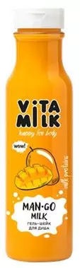 Гель для душа VITAMILK Манго+Молоко 350мл