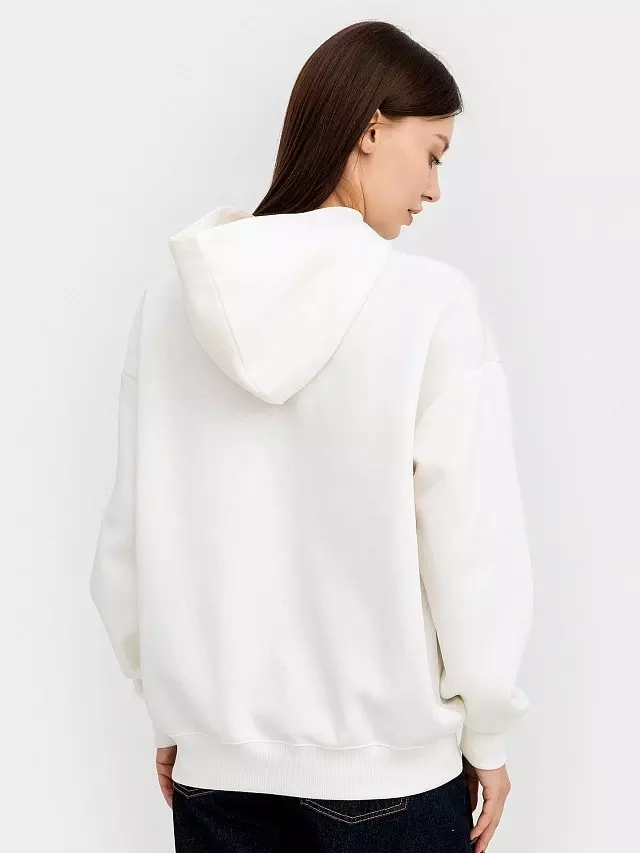 Худи женское Mark Formelle 122775 молочный, р-р 164/170-100-106 (50 / XL)