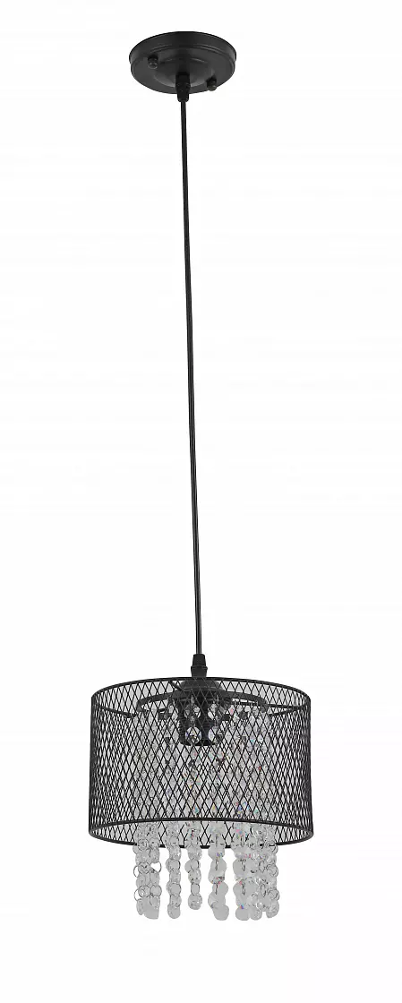 Светильник подвесной Linvel LV 9297/1 Тоно Черный E27