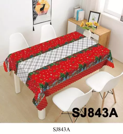 Клеенка на стол на нетканой основе ширина 140 см деревья