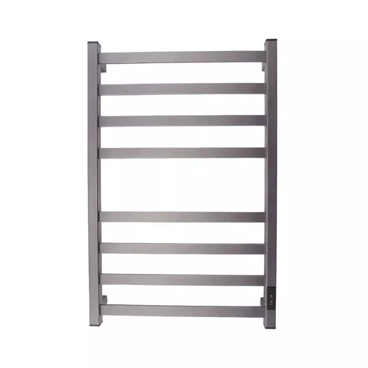 Полотенцесушитель Лесенка 1&quot; 500х800 мм, цвет графит МАРГРОИД В5, нержавеющая сталь, нижнее подключе