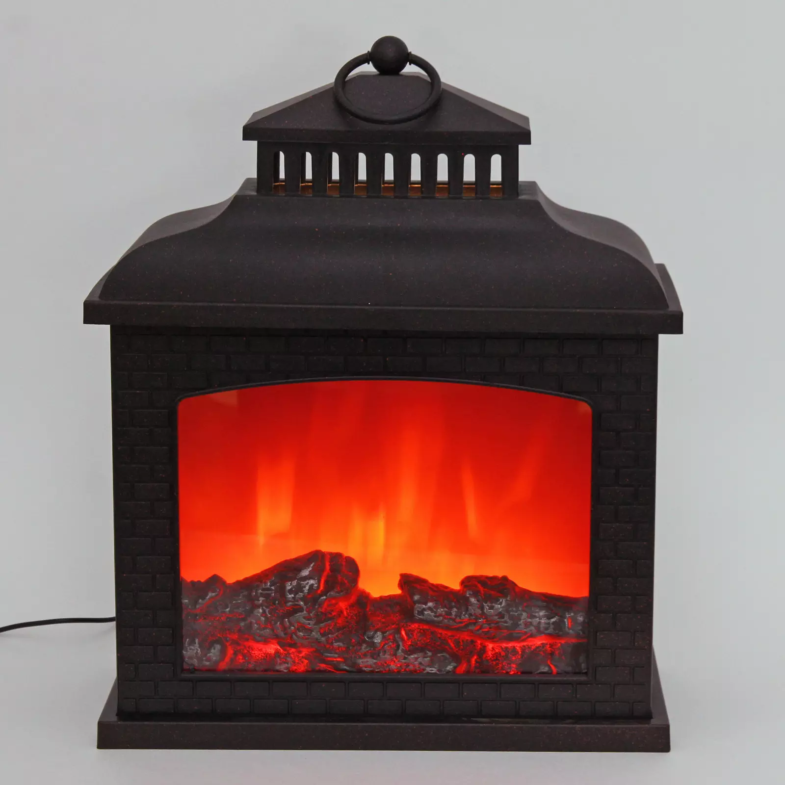 Сувенир с подсветкой Камин-Волшебный вечер 30х13х37 см 196-0550