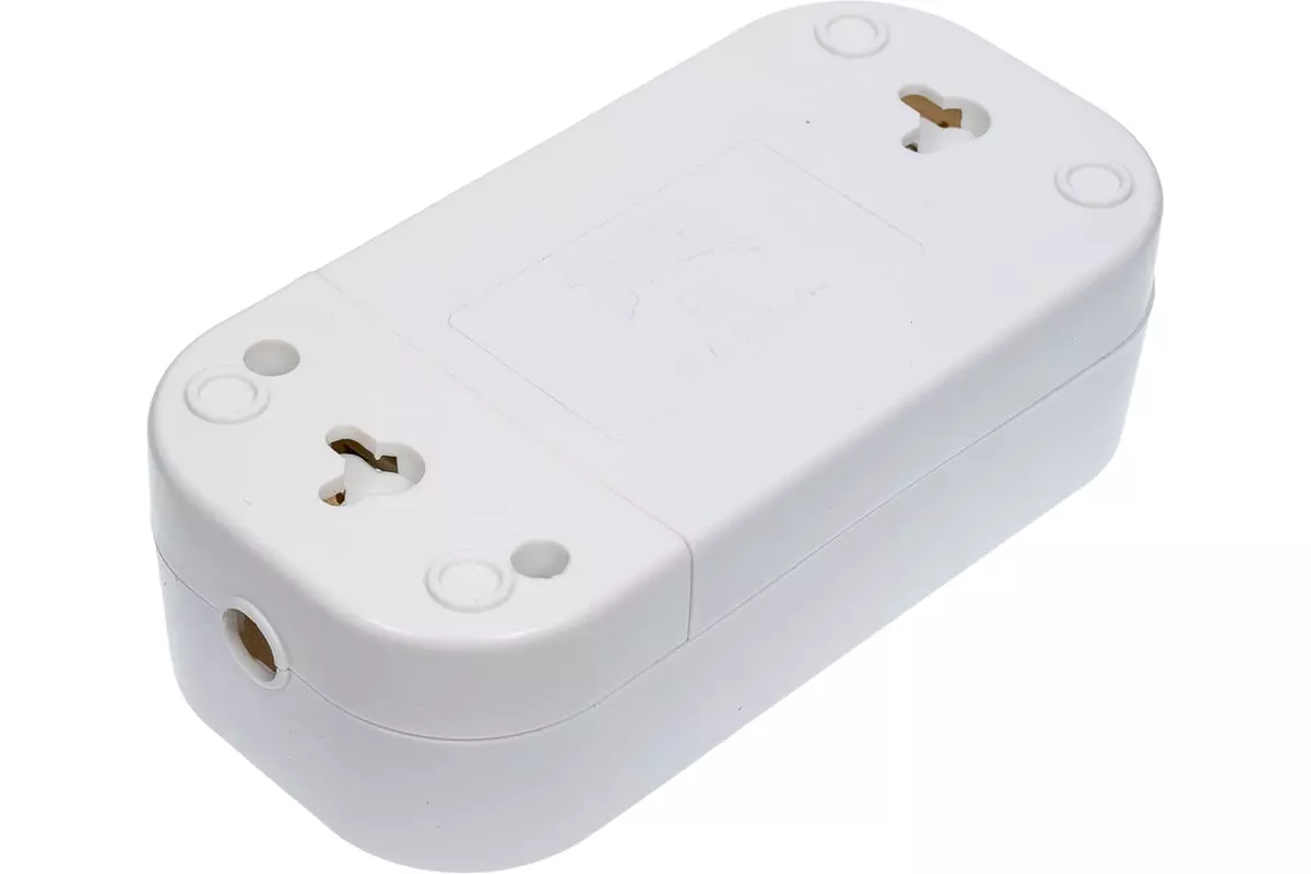 Колодка для удлинителя 2 розетки с заземлением 16А TANGO 1013791