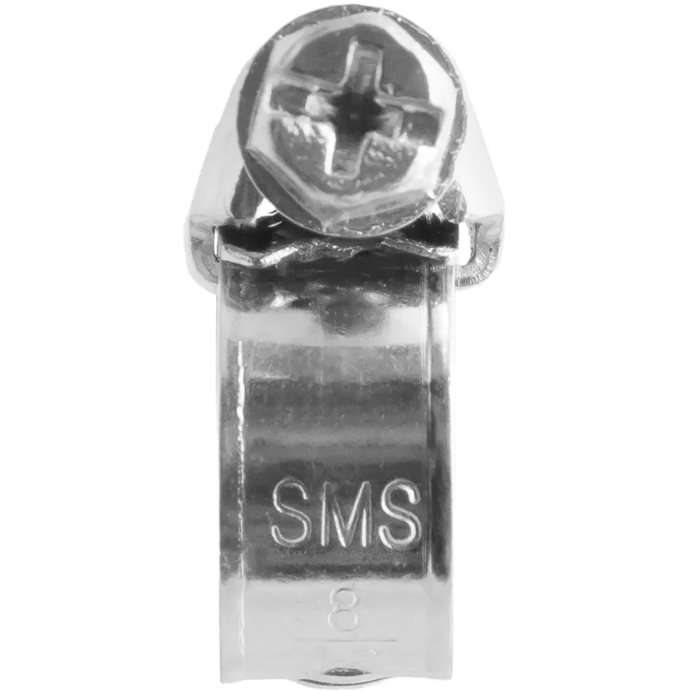 Хомуты червячные 9 мм (8-12 мм) полоса оцинкованная (2 шт), МР