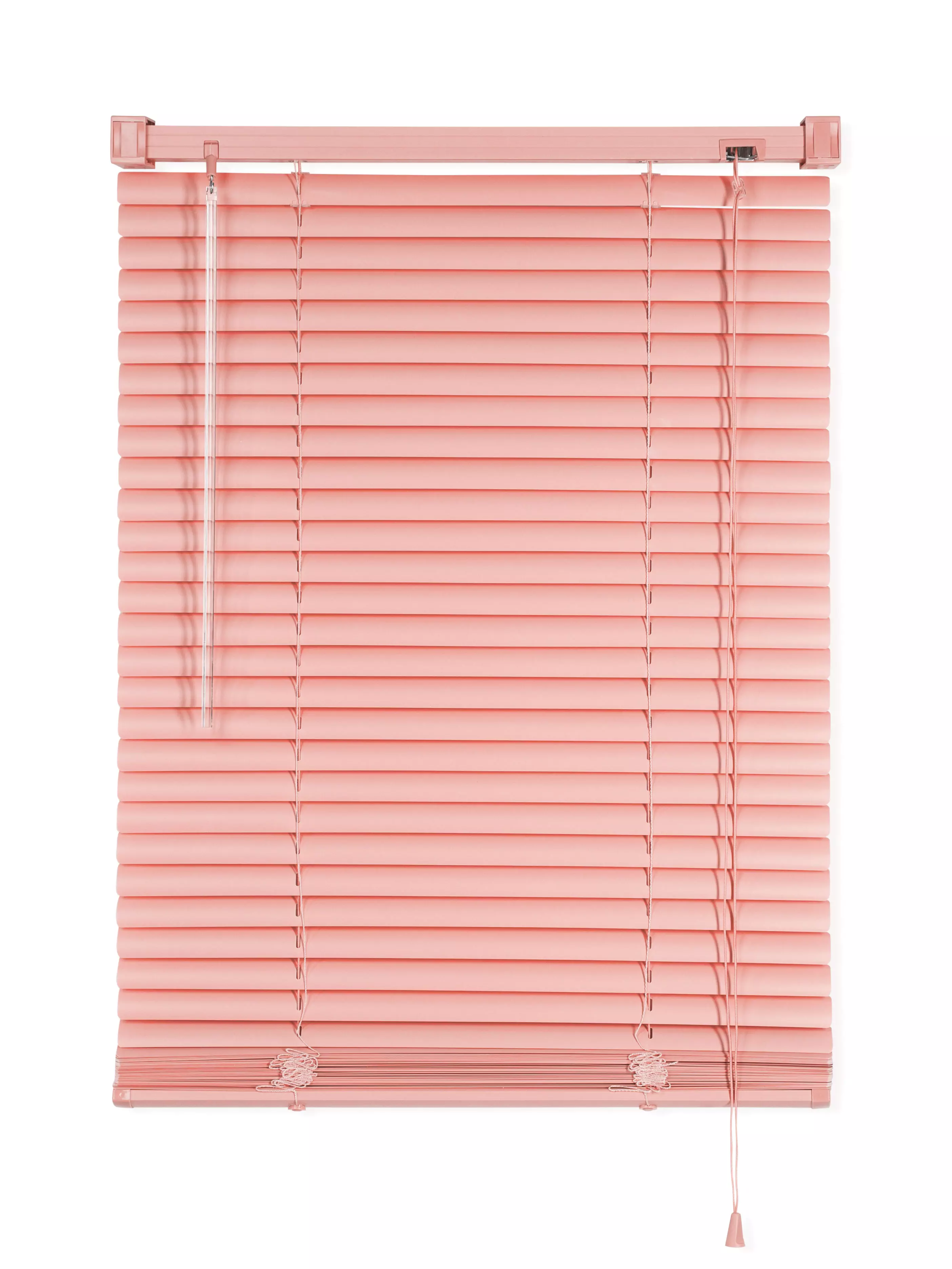 Жалюзи горизонтальные 150х160 см розовый пластиковые Магеллан