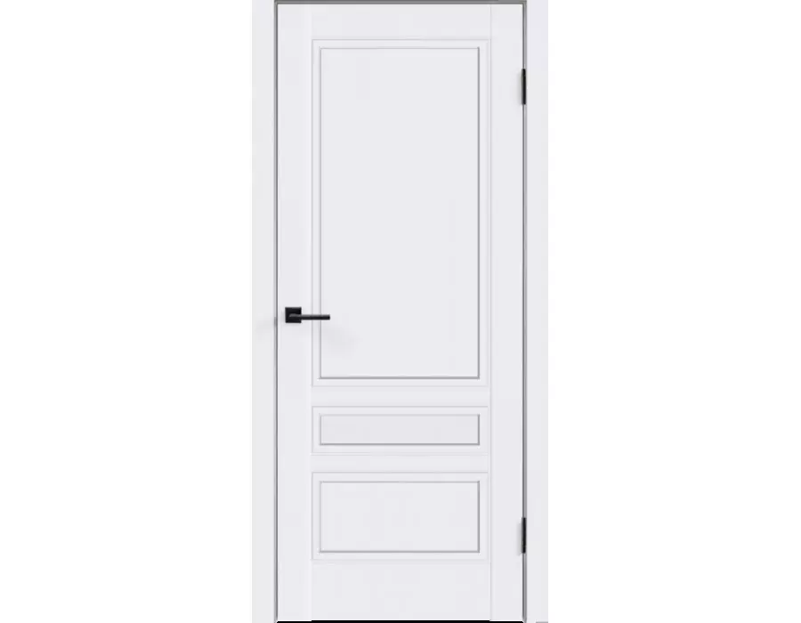 Дверь VellDoris Scandi 3P ДГ Эмаль Белый ,без врезки замка и петель 900*2000