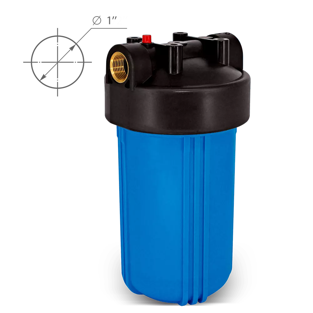 Корпус магистрального фильтра холодной воды БАРЬЕР Big Blue 10 - 1" ВР, Н460Р05/Н460Р02