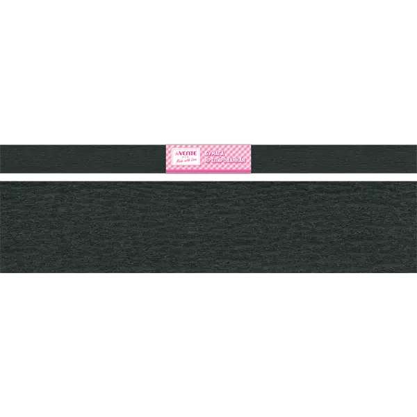 Креповая бумага черная, 50x250 см, 32 г/кв.м, deVENTE 8040735