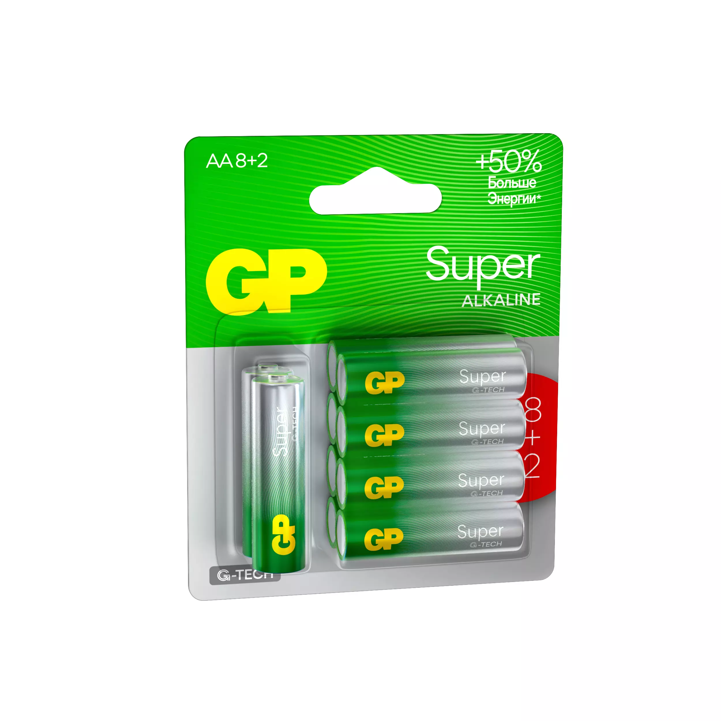 Батарейка АА 10шт GP Super