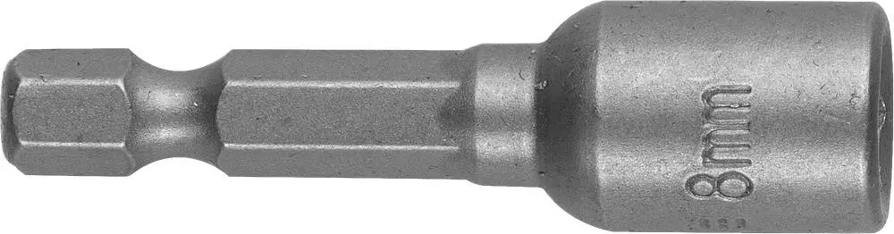 Бита с торцовой головкой Нат-драйвер магнитная (8 мм; 48 мм; 1/4) Stayer 26390-08
