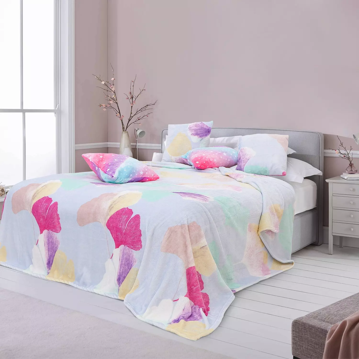 Плед 150*210 см велсофт нега Душечка