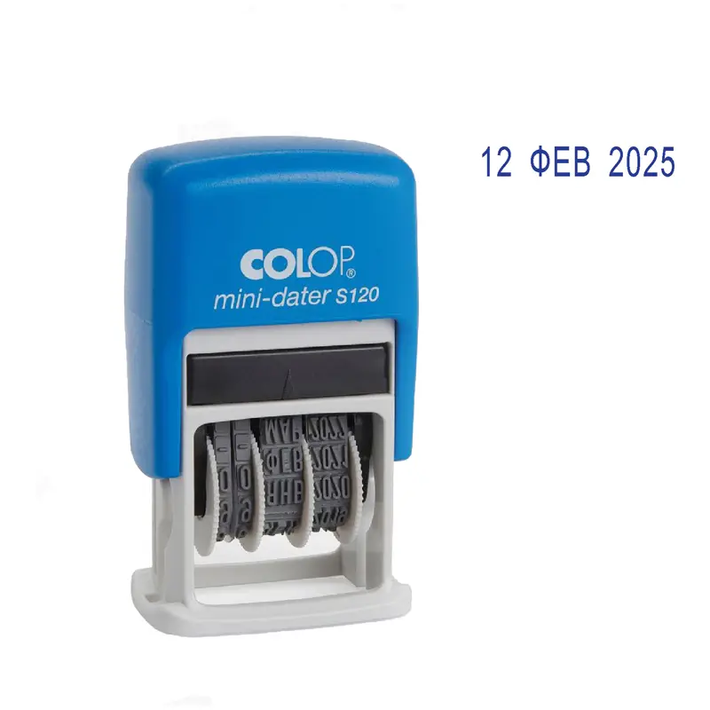 Датер ленточный Colop, пластик, 1стр., 3,8мм