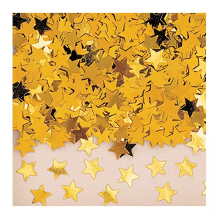 Конфетти Звезды золотые 14гр/A 1501-0192