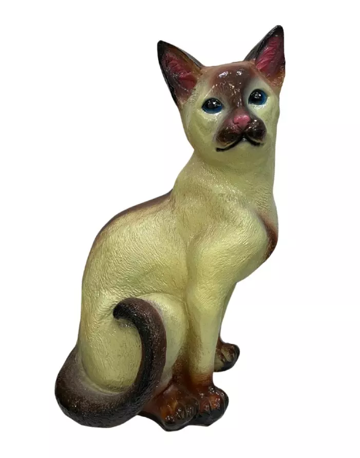 Фигура из гипса Кошка Лаура (390*230мм), 86