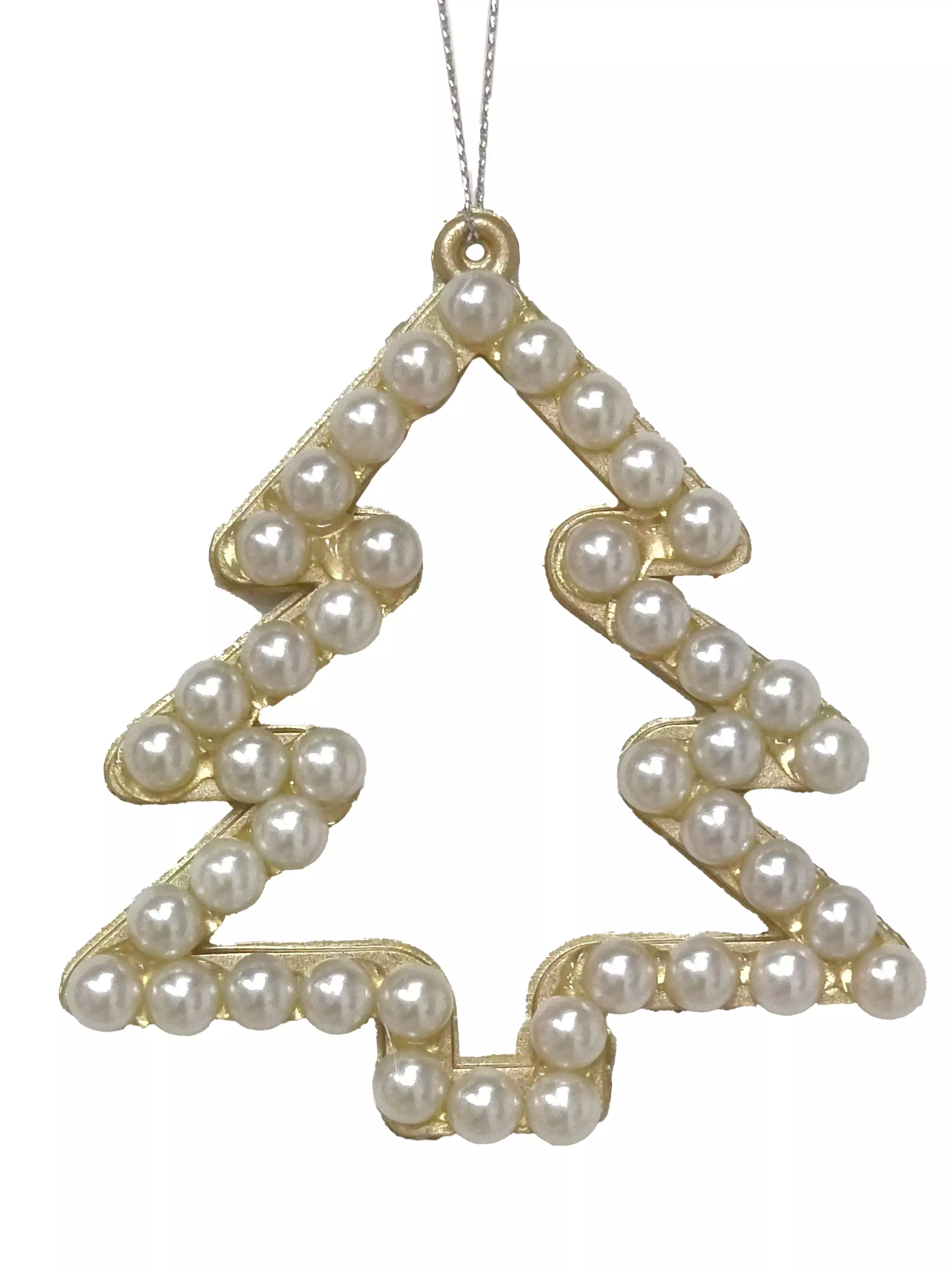 Новогоднее подвесное украшение (пластик) / 8,8x0,9x9,5см 94891