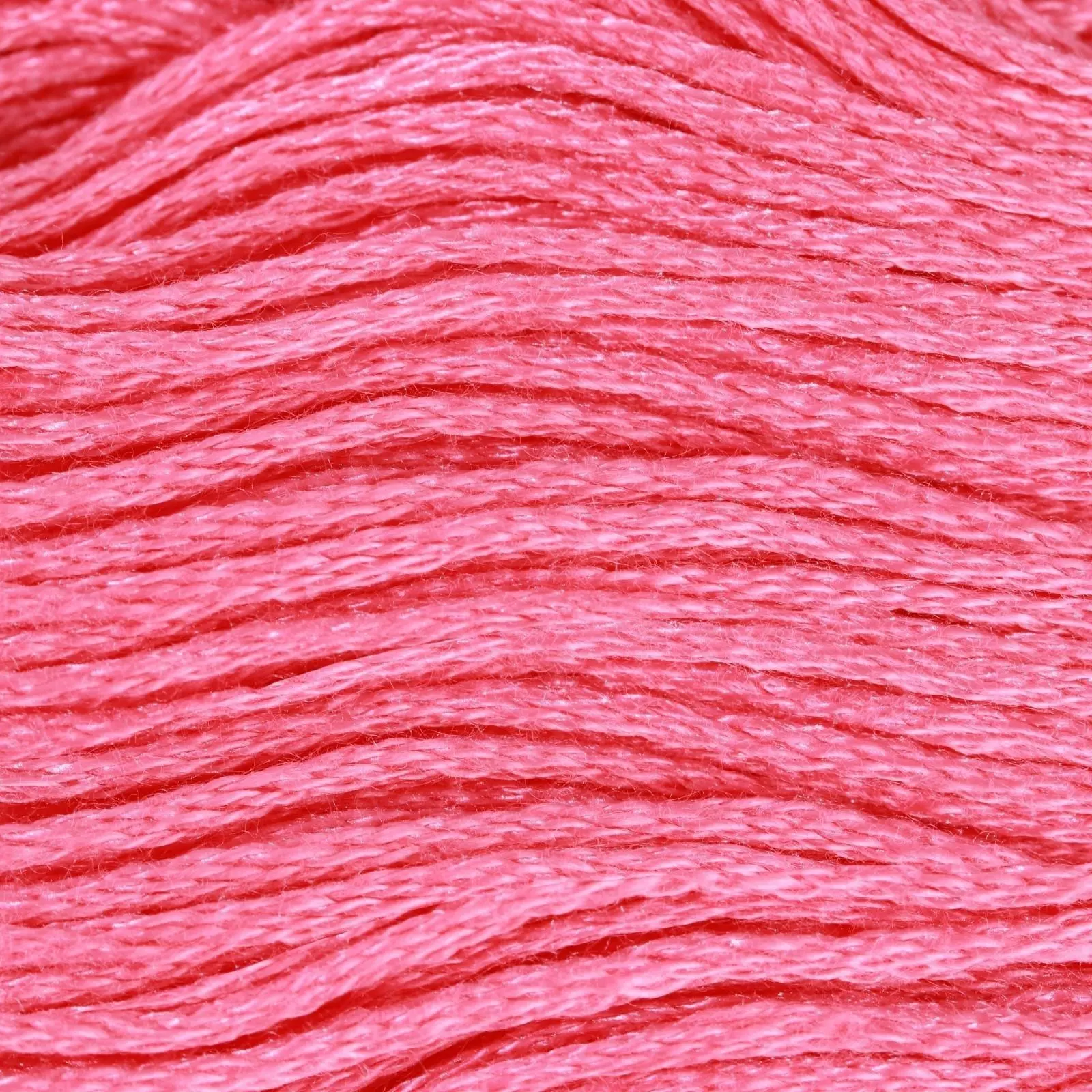 Нитки для вышивания мулине, 8 1 м, цвет ярко-розовый №956
