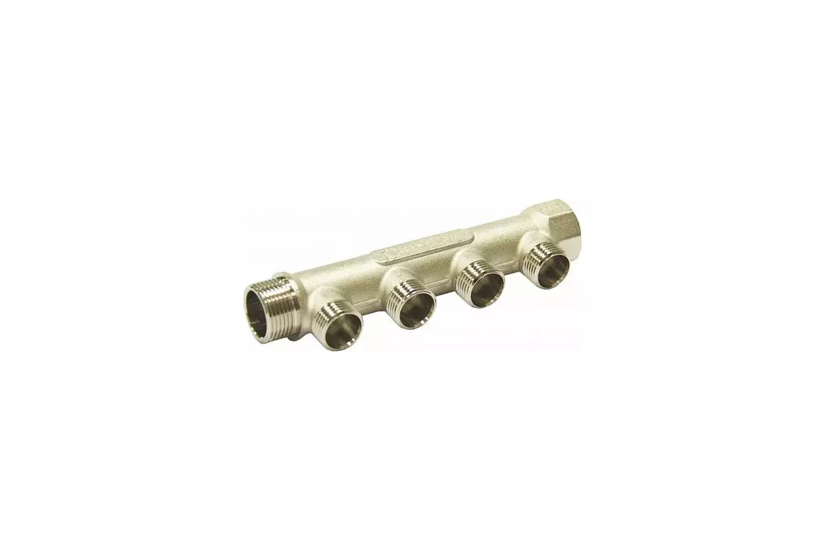 Коллектор 4 выхода 3/4&quot;х1/2 НР, СТМ C4MM3412
