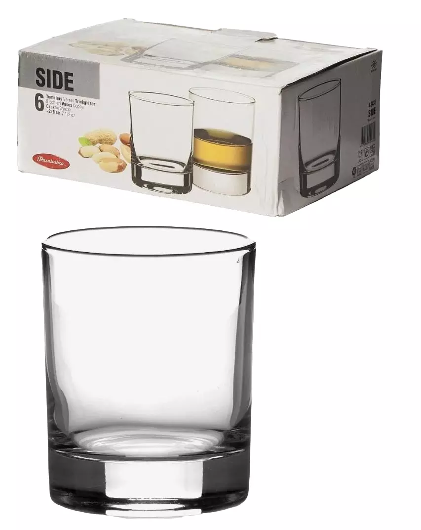 Стаканы для виски 220 мл 6 шт SIDE (574277) набор