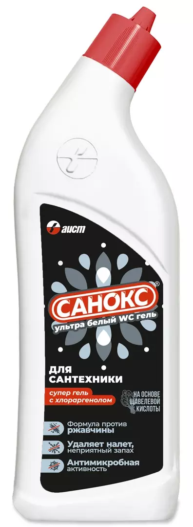 Чистящее средство для сантехники Санокс Ультра белый 750 г