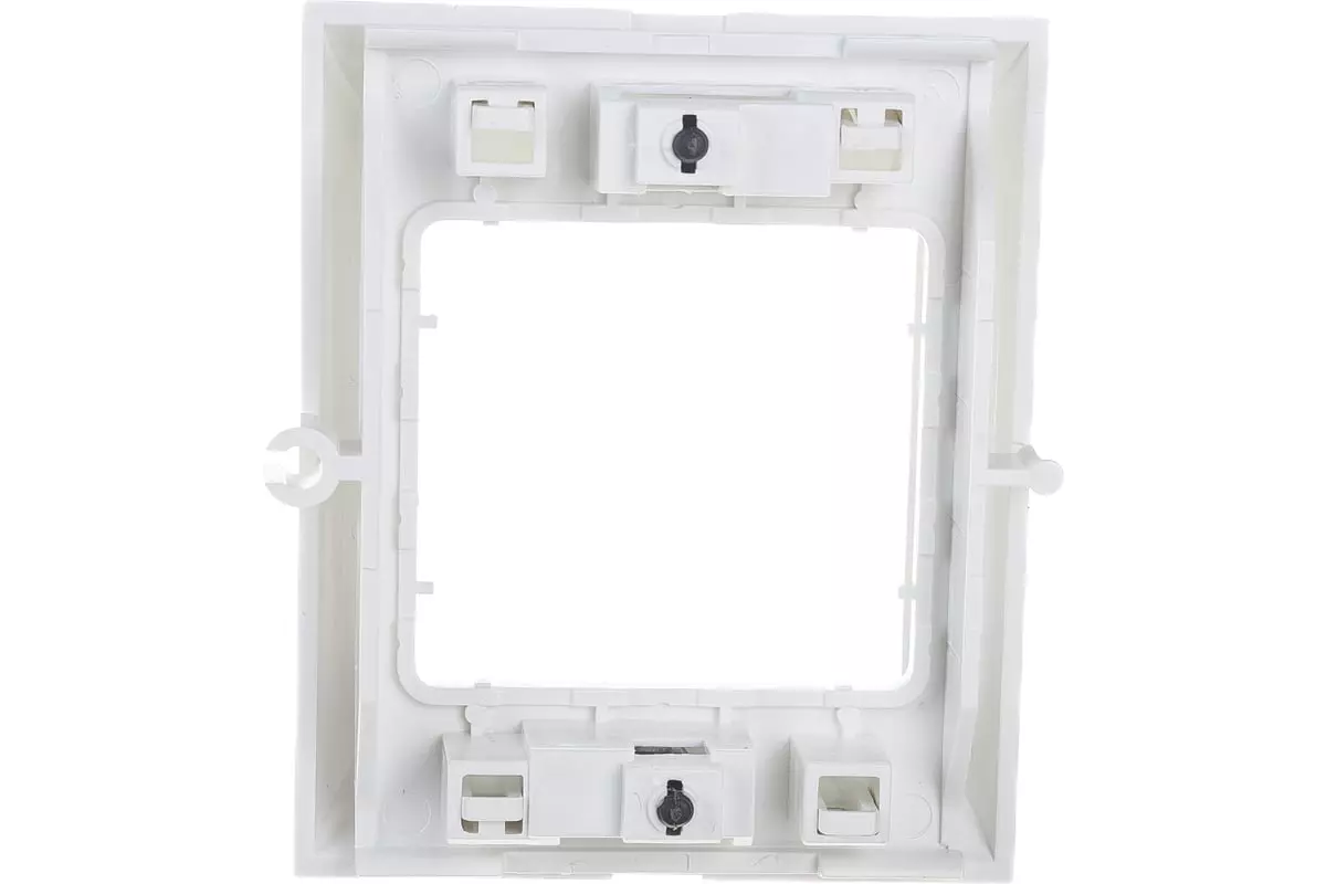 Рамка на 1 место 45х45 для кабель-канала ПВХ 100x50 мм белый