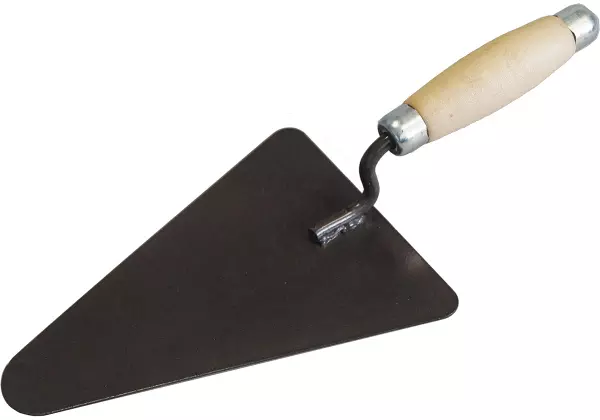Кельма бетонщика КБ (треугольник) деревянная ручка,отбойник 1070104