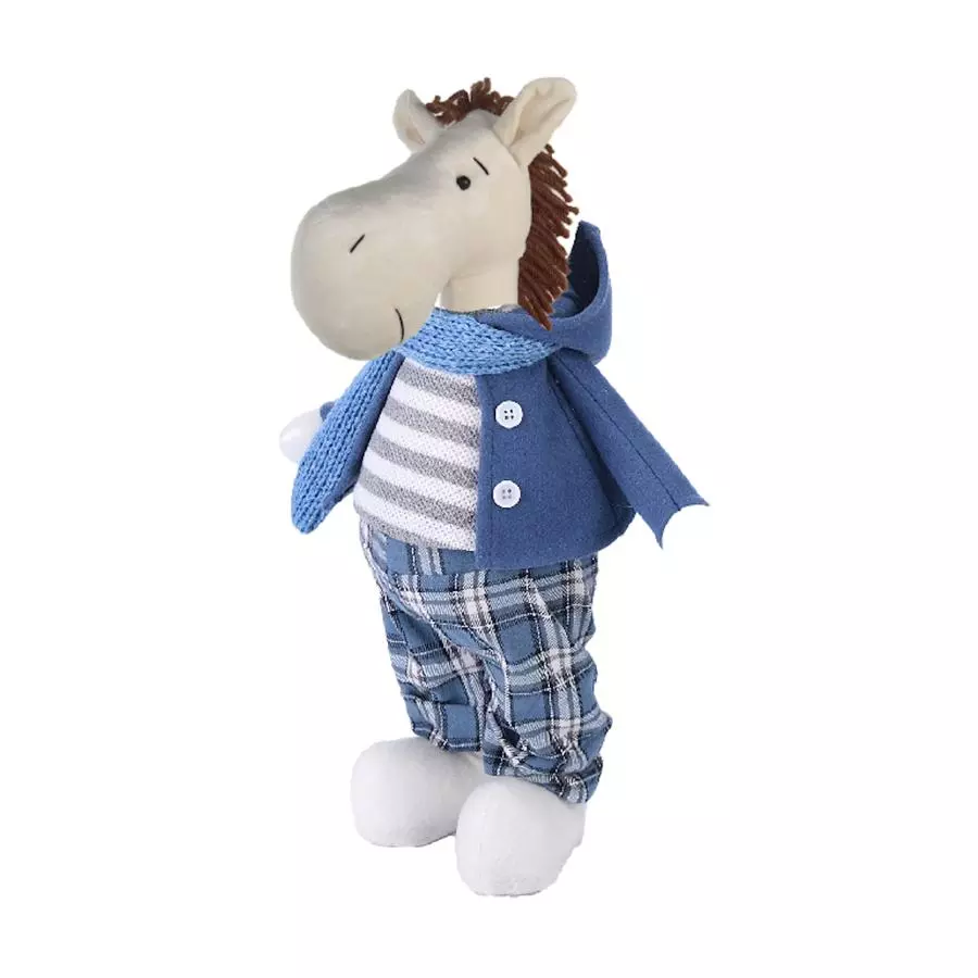 Мягкая игрушка Лошадка 40 см стильная Miland Т-2980