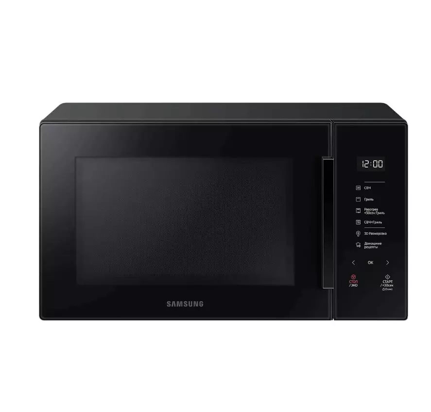 Микроволновка Samsung 30л 900Вт гриль 1500Вт дисплей MG30T5018AK/BW