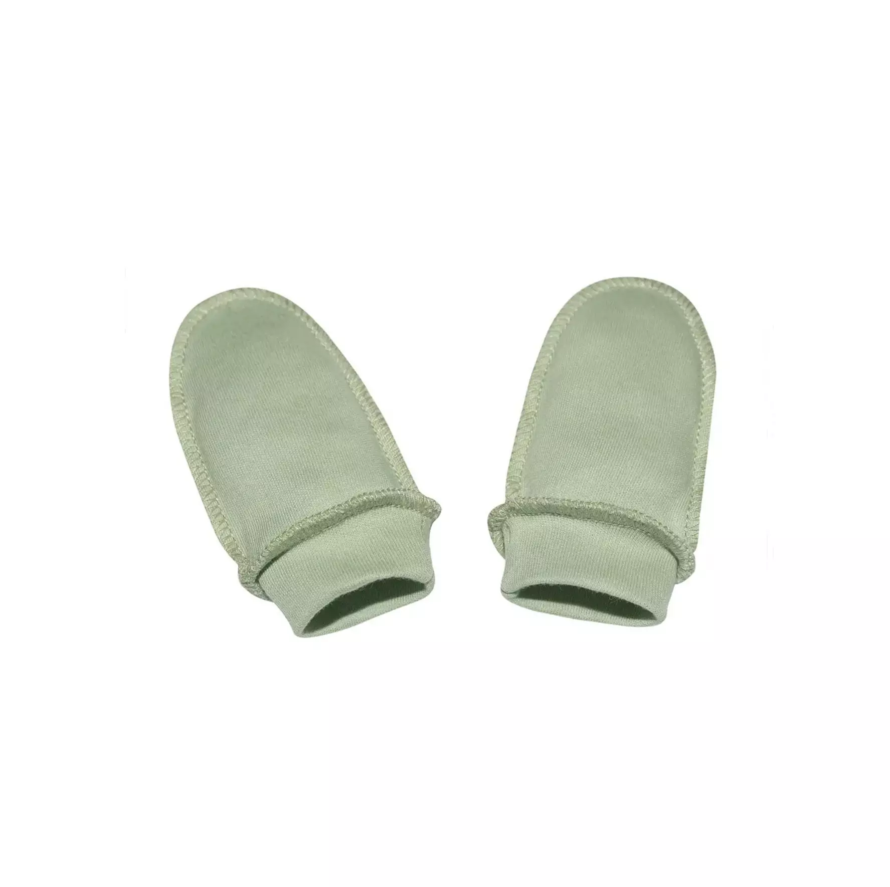 Рукавички-антицарапки 0-3 мес, зеленый ToucanKids 1525-04