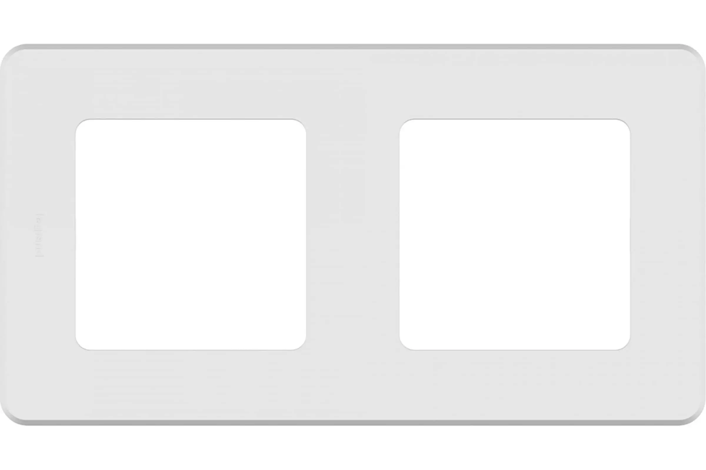 Рамка 2 поста Legrand Inspiria цвет белый 673940