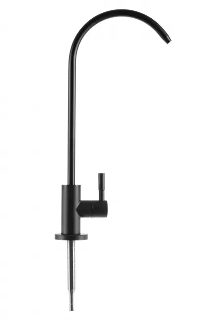 Кран для фильтра питьевой воды, черный Гейзер FlowMaster Colour 25756