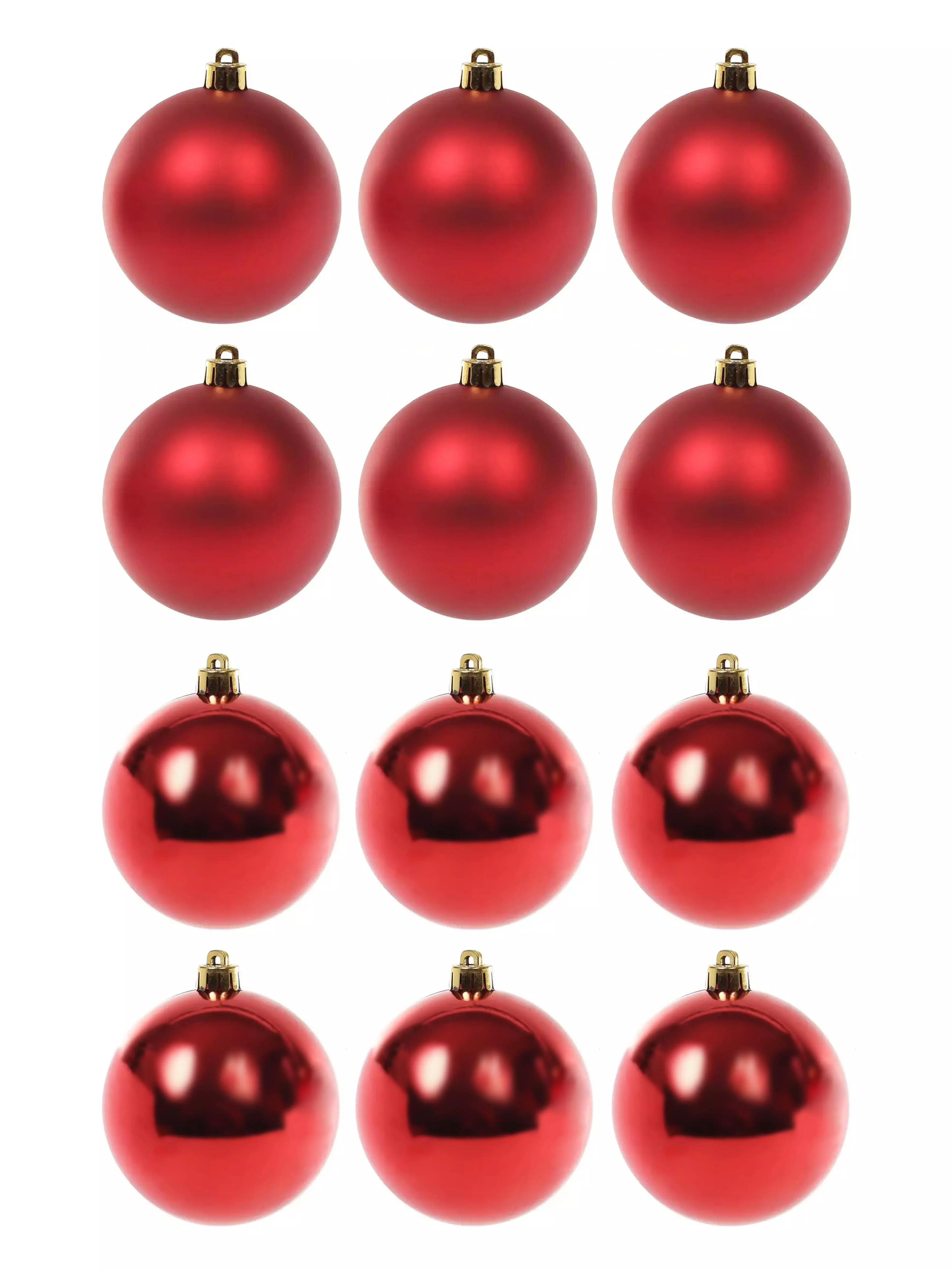 Новогоднее подвесное украшение из полистирола, набор из 12 шт / 3см 90793