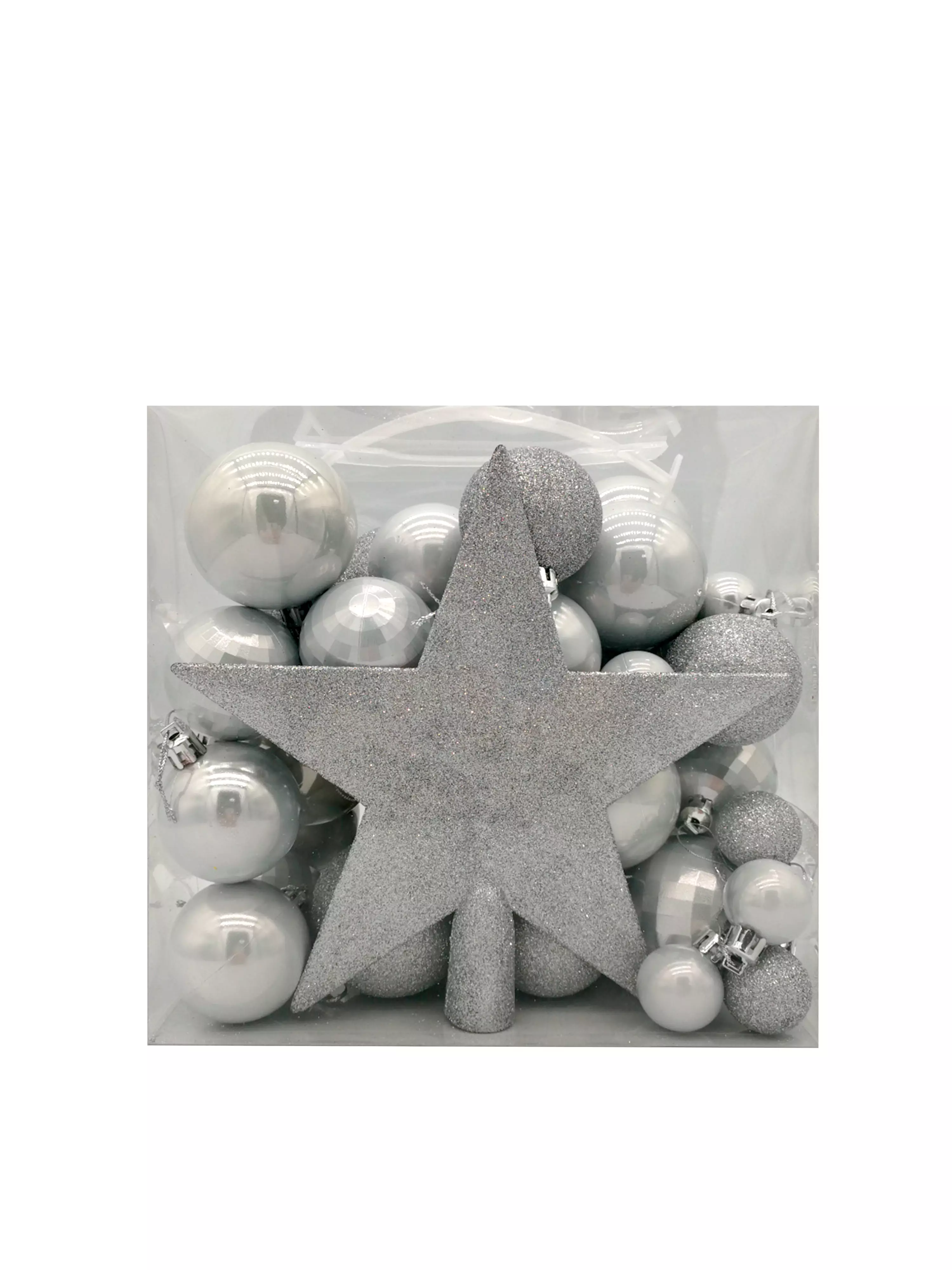 Новогоднее подвесное украшение из полистирола, набор из 50 шт  14х20,4х21см 92714