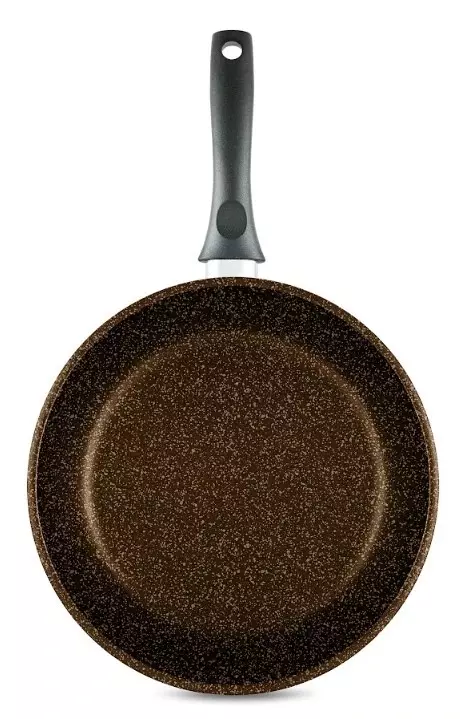 Сковорода 28 см, литой алюминий, Neva&quot;Granite Brown&quot; литая NGB128