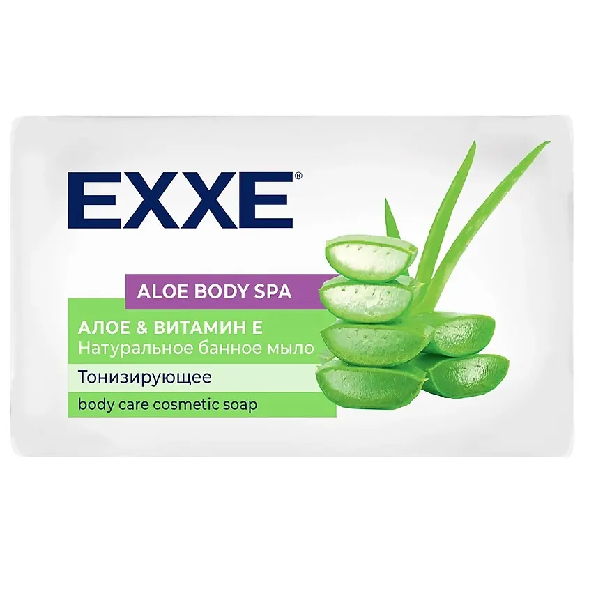 Мыло Exxe Body Spa Банное Алоэ & витамин Е 160 г