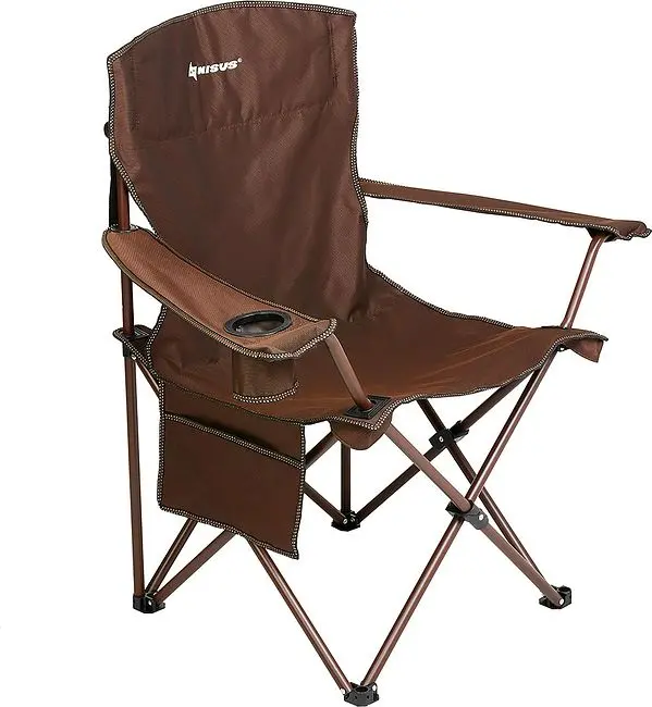 Складное кресло коричневый 140 кг (N-249-B)
