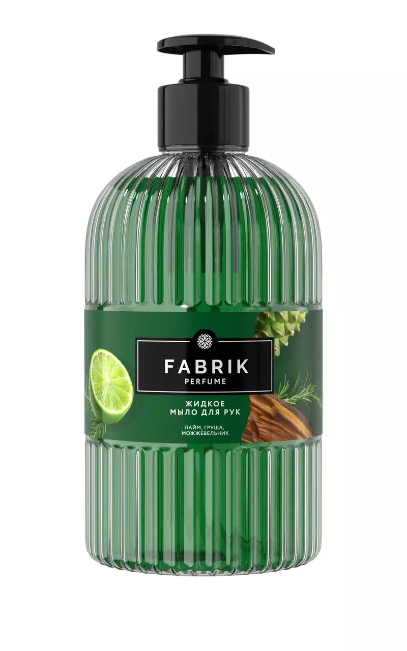Мыло жидкое Fabrik Cosmetology Лайм, груша, можжевельник 500 мл