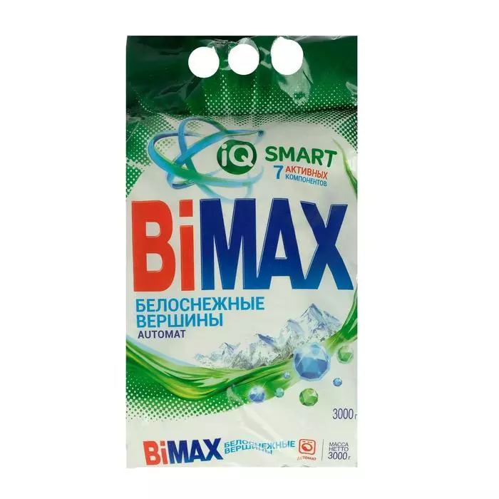 Стиральный порошок Bimax 3кг автомат Белоснежные Вершины