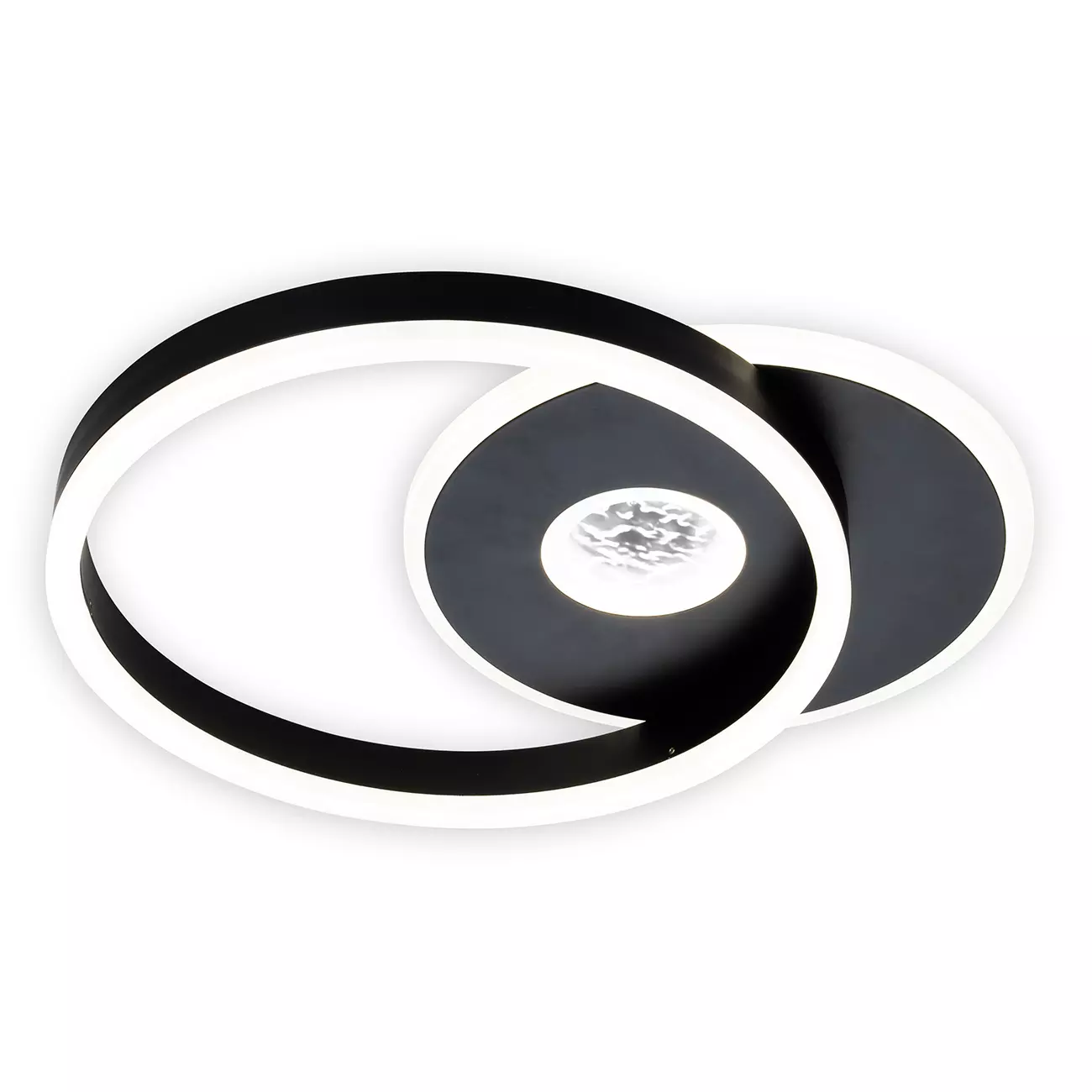 Люстра светодиодная 45Вт 3000-6000К пульт черный Escada 10234/1