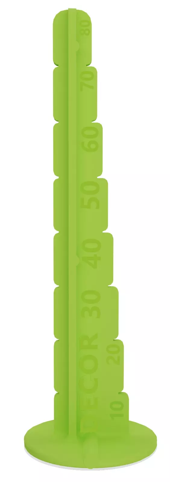 Маяк для наливного пола DECOR 300-020 h=80мм 20шт