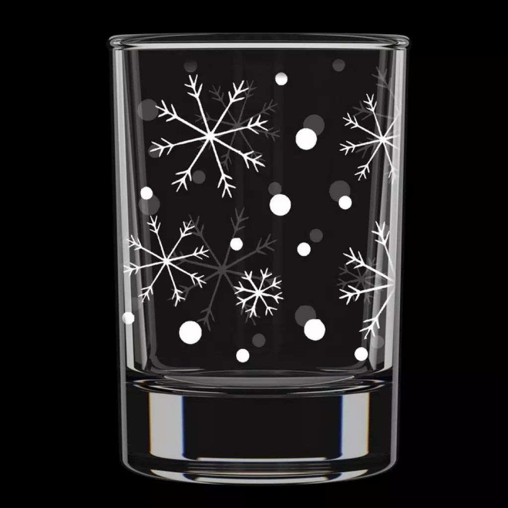 Стопка 50 мл, 6 шт &quot;Снегопад&quot;, арт.1022-Г