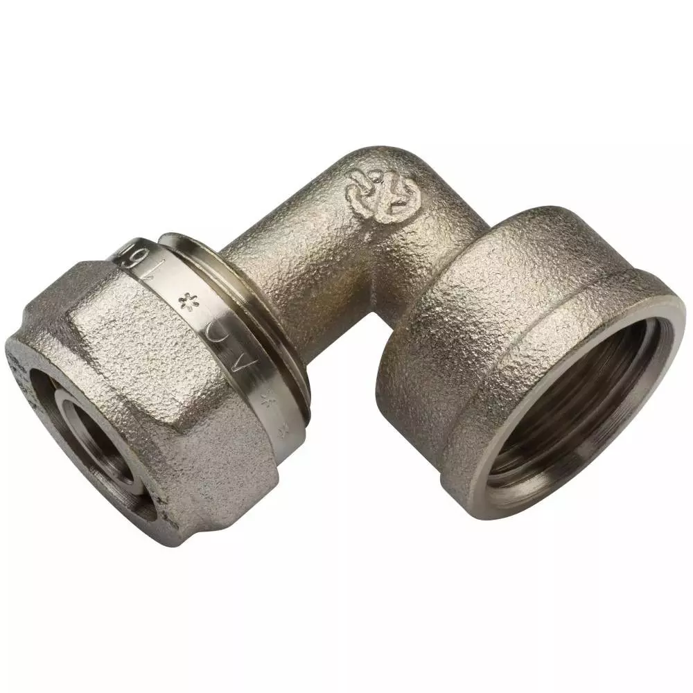 Угол комбинированный для металлопластиковых труб 16х3/4&quot; ВР, AQUALINK 00469