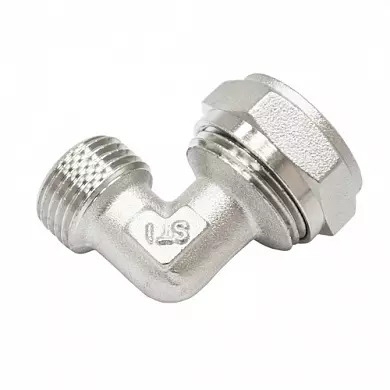 Угол комбинированный для металлопластиковых труб 20х1/2&quot; НР, STI