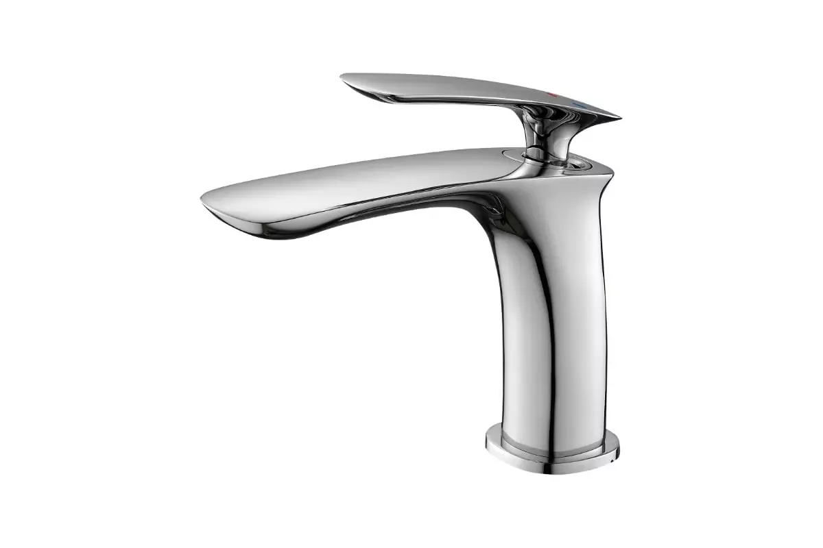 Смеситель для раковины, хром, TOKITO TOK-FUJ-1011, латунь, современный дизайн