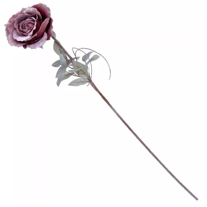 Цветок искусственный Роза, L13 W13 H75 см 746867