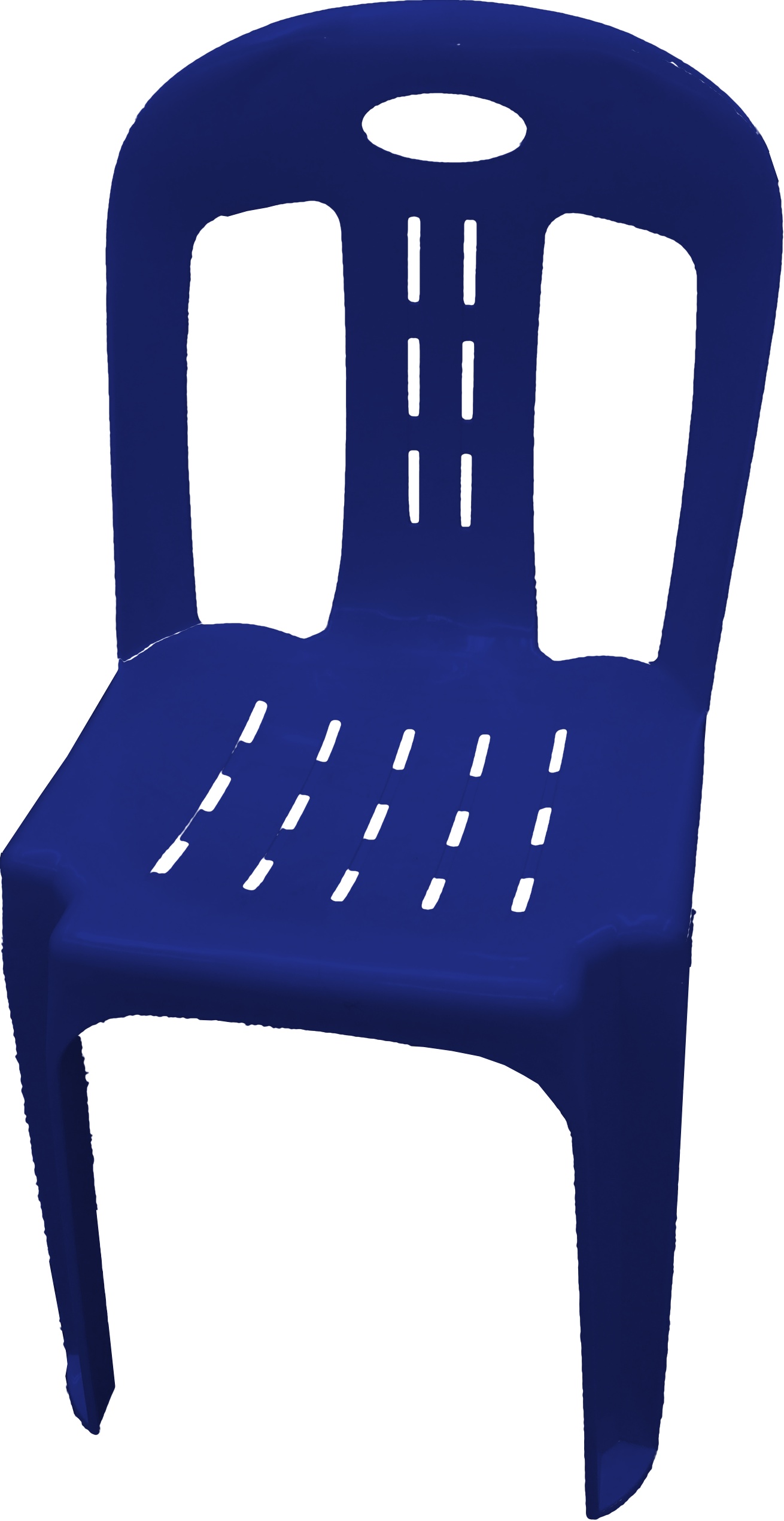 Пластиковый стулС 2-3 Синий