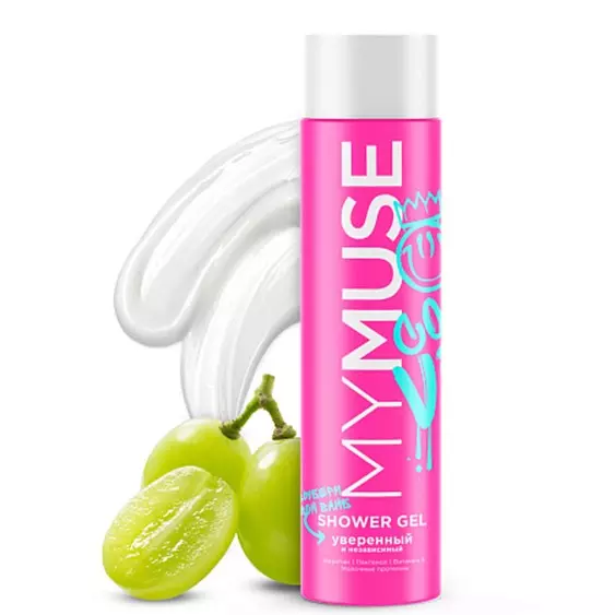 Гель для душа Grass My Muse уверенный и независимый 250 мл